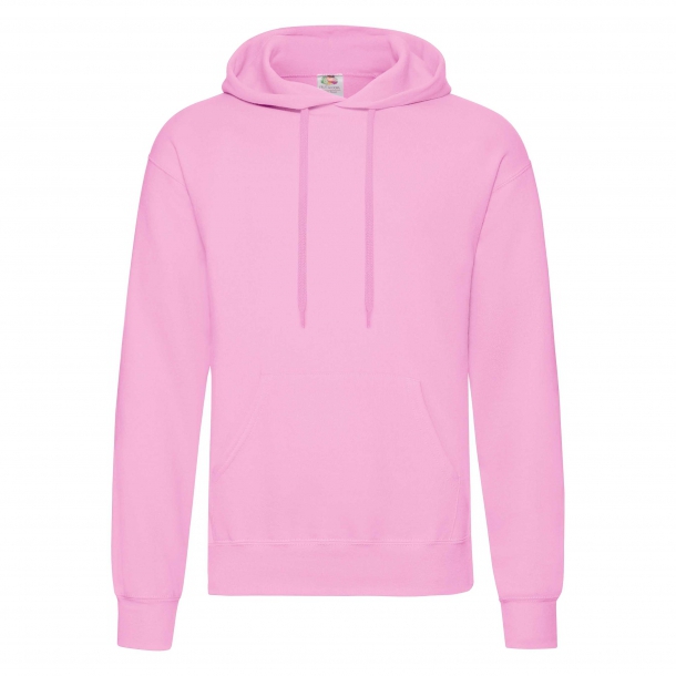 Hooded Sweat 80/20 Light Pink M