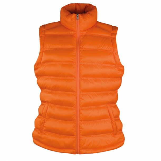 Womens Ice Bird Padded Gilet Orange L