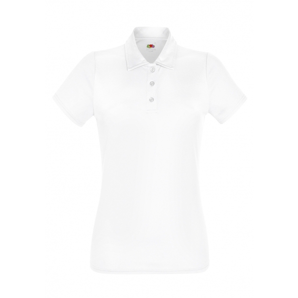 Ladies Performance Polo White XL