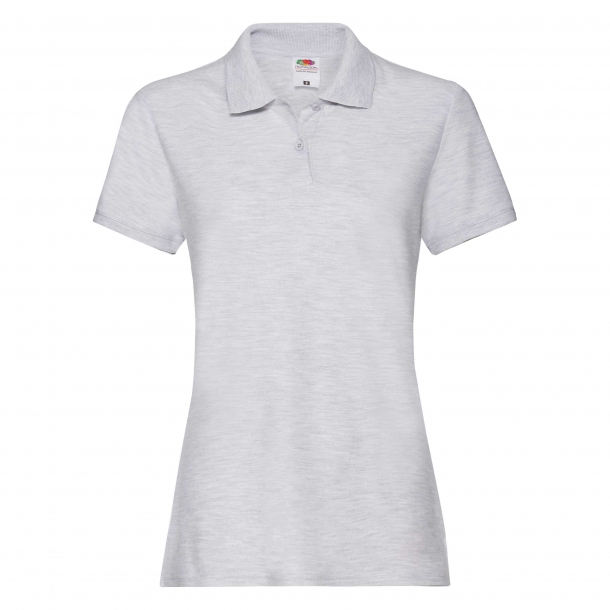Lady Fit Premium Polo Ash L