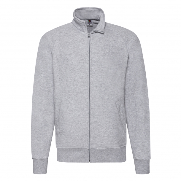 Lightweight Sweat Jacket 80/20 Heather Grey L