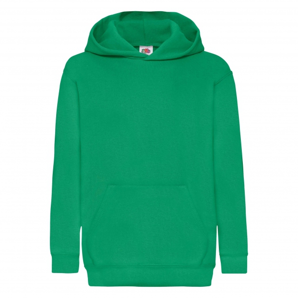 Kids Hooded Sweat 80/20 Kelly Green 12-13 (152)
