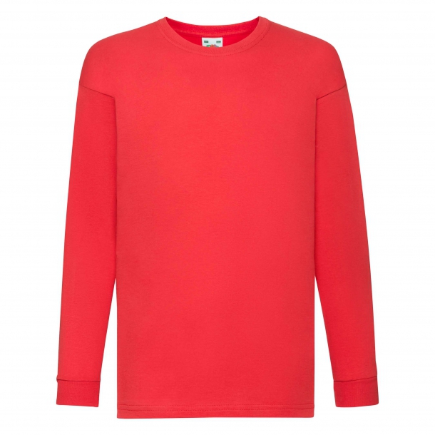 Valueweight L/S Red 7-8 (128)