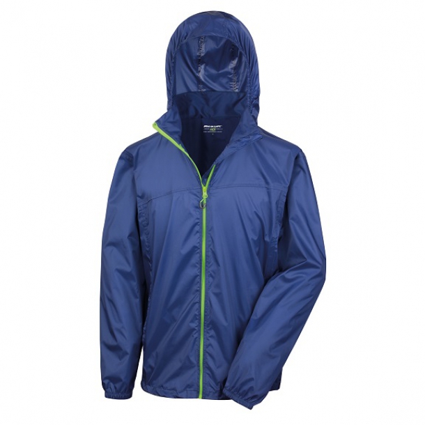 HDi Quest Lightweight Stowable Jacket Navy/Lime XS