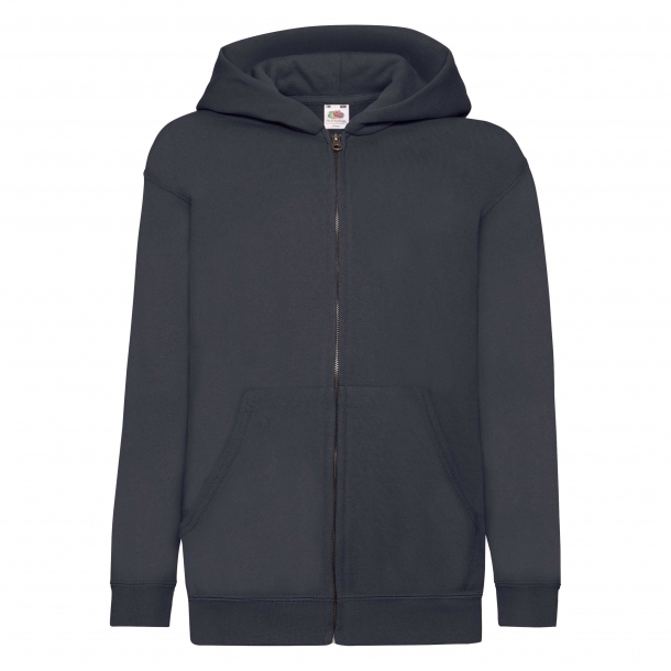 Kids Zip T. Hooded Sweat 80/20 D. Navy 5-6 (116)