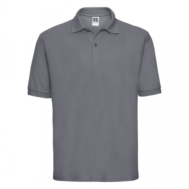 Mens Classic Polycotton Polo Convoy Grey L