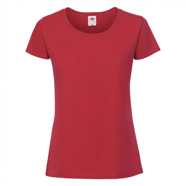 Ladyfit Iconic 195 Ringspun Red XL
