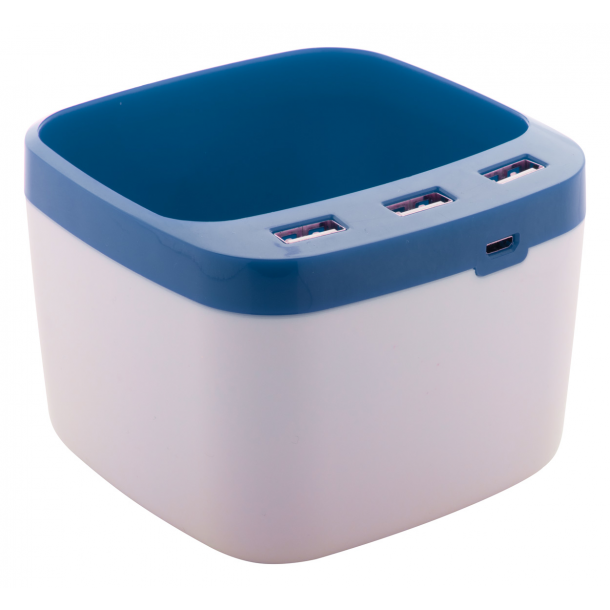 Warger - stojak na długopisy z rozdzielaczem USB