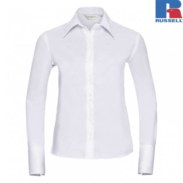 Ladies LS Ultimate Non-iron Shirt White 2XL 