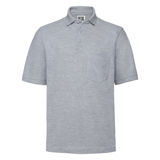 Adults Heavy Duty Cotton Polo Light Oxford S