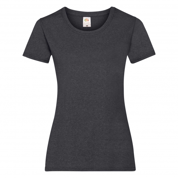 Ladyfit Valueweight Dark Heather Grey L