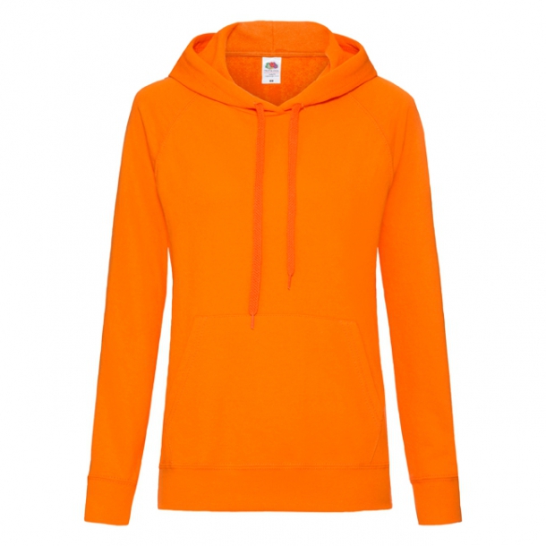 Lady Fit Lightweight Hooded Sweat 80/20 Orange XL