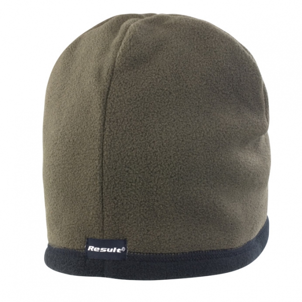 Double Micro Reversible Bob Hat Olive L