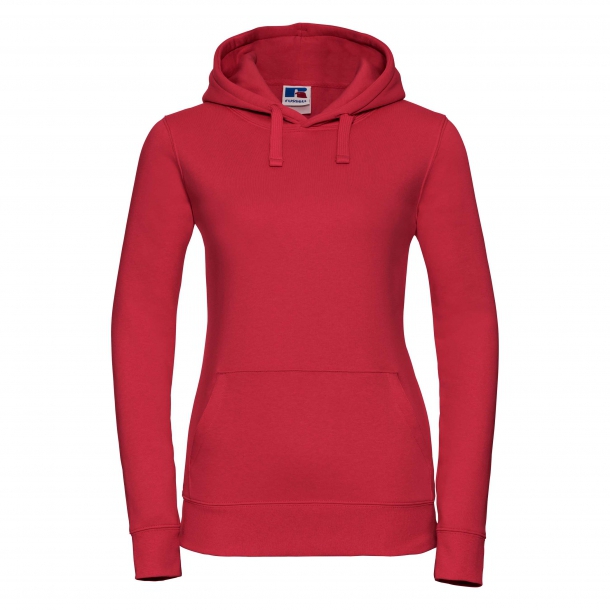 Ladies Authentic Hooded Sweat 80/20 Classic Red XL