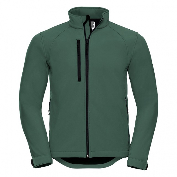 Mens Softshell Jacket Bottle Green L