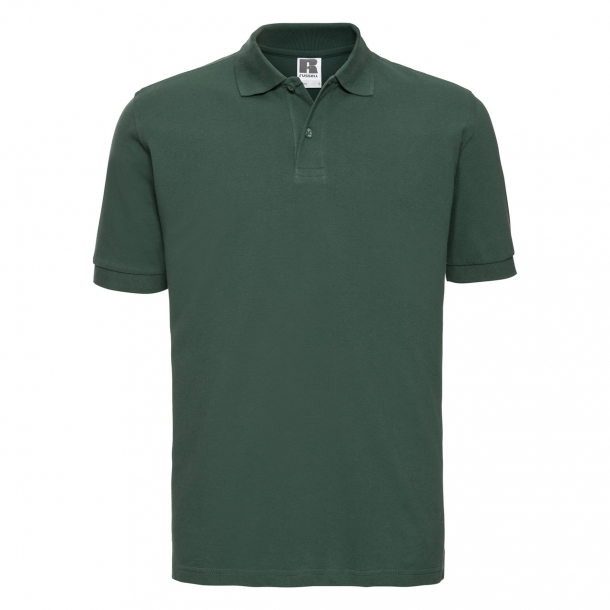 Mens Classic Cotton Polo Bottle Green XL