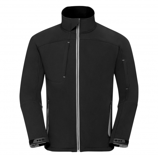 Mens Bionic Softshell Jacket Black 2XL