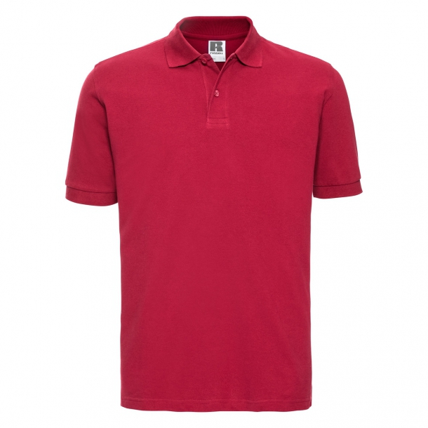 Mens Classic Cotton Polo Classic Red L