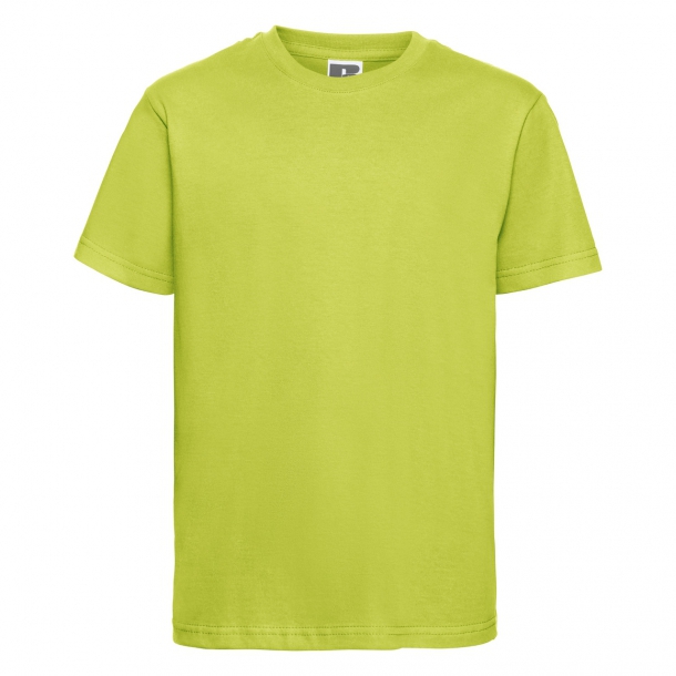 Kids Slim Fit T-Shirt Lime 7-8 (128)