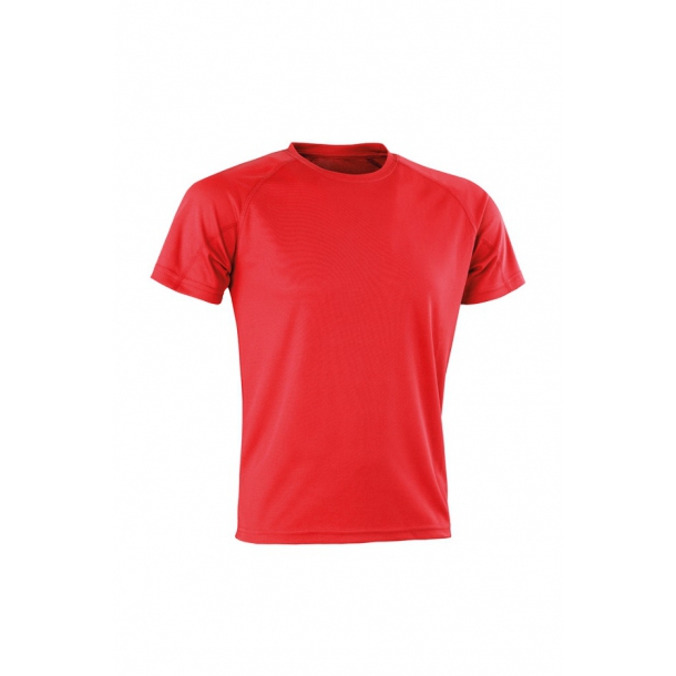 Unisex Impact Performance Aircool Tee Red 2XL