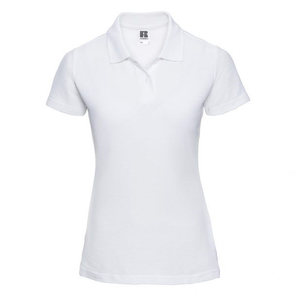 Ladies Classic Polycotton Polo White M