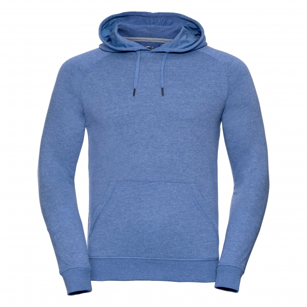 Mens HD Hooded Sweat 65/35 Blue Marl XL