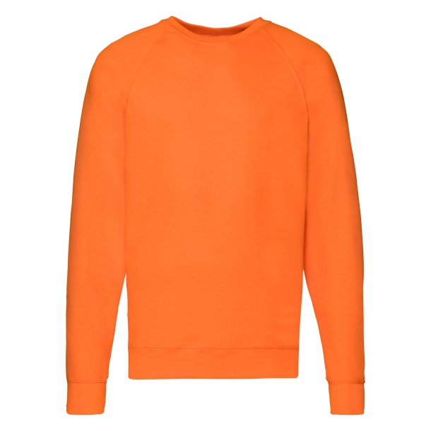 Lightweight Raglan Sweat 80/20 Orange L