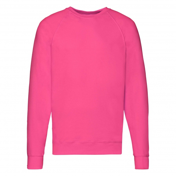Lightweight Raglan Sweat 80/20 Fuchsia 2XL