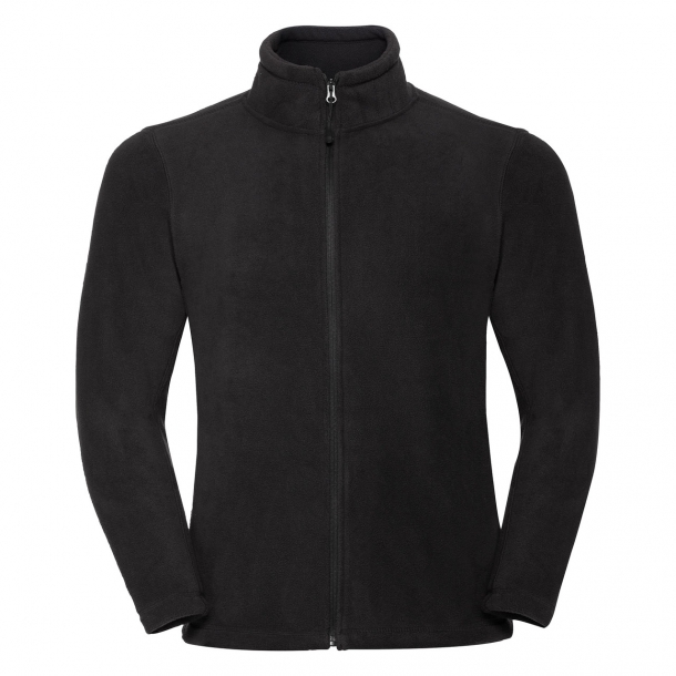 Mens Full Zip Outdoor Fleece Black XS