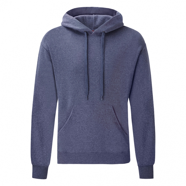Hooded Sweat 60/40 Heather Navy L
