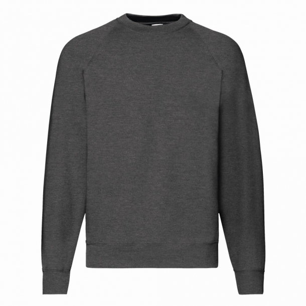 Raglan Sweat 60/40 Dark Heather Grey M