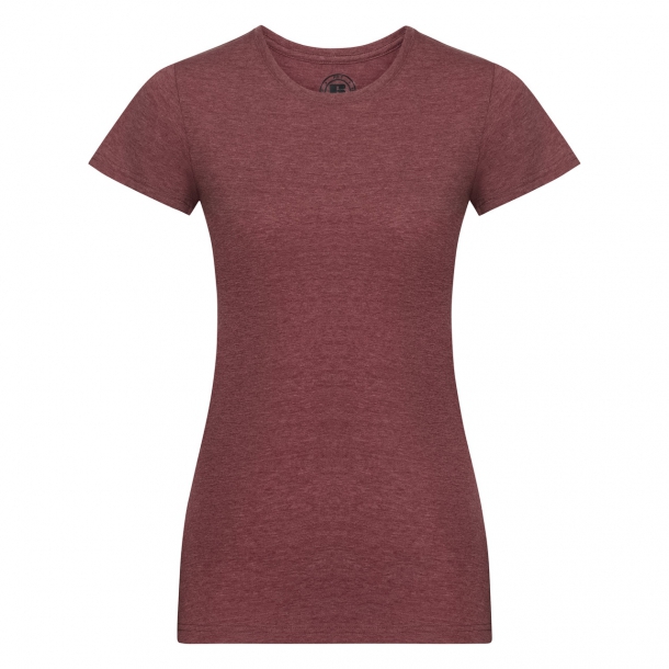 Ladies HD Tee Maroon Marl L