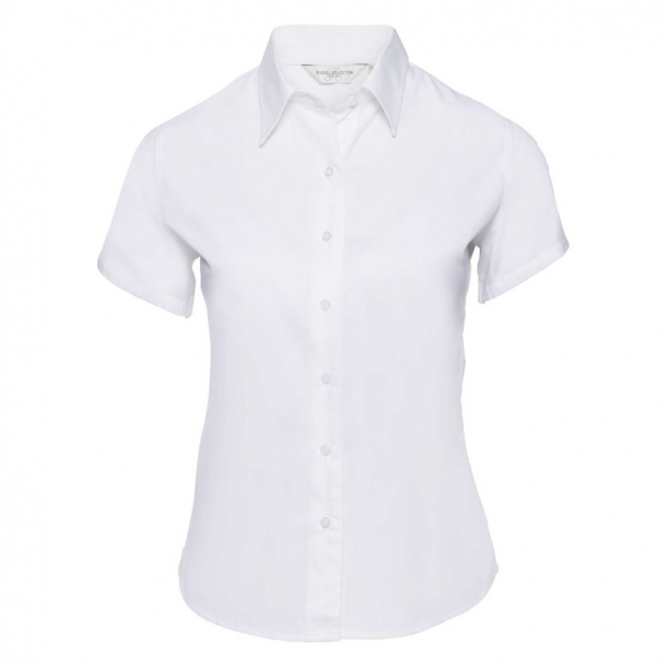 Ladies SS Classic Twill Shirt White XS
