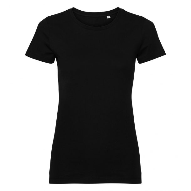 Ladies Authentic Tee Pure Organic Black XS