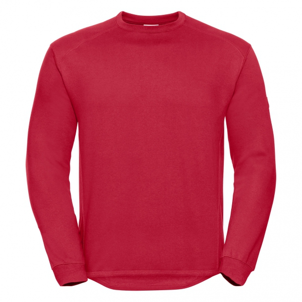 Heavy Duty Crew neck Sweat Classic Red L