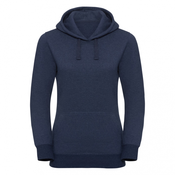 Ladies Auth Mlng Hooded Sweat 75/21/4 Indigo S