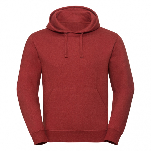 Mens Authentic Mlng Hooded Sweat 75/21/4 B. Red XS