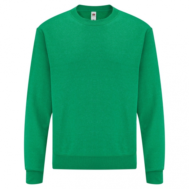 Set-In Sweat 60/40 Heather Green 2XL