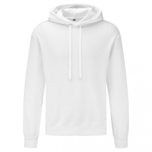 Classic Hooded Basic Sweat White 2XL