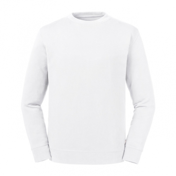 Adults Pure Organic Reversible Sweat White XS