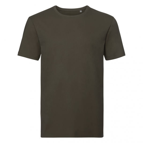 Mens Authentic Tee Pure Organic Dark Olive XS