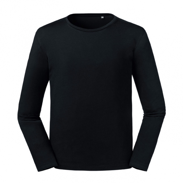 Mens Pure Organic L/S Black L