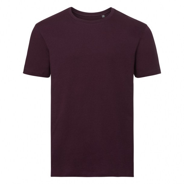 Mens Authentic Tee Pure Organic Burgundy 3XL