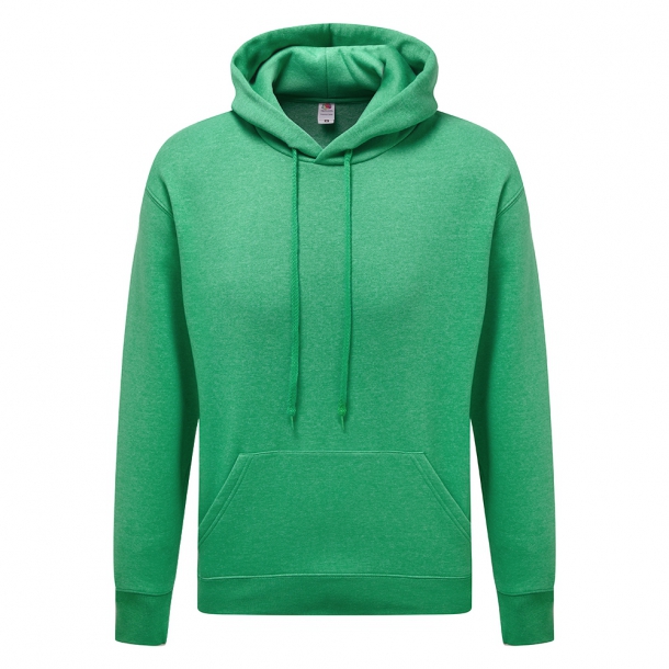 Hooded Sweat 70/30 Retro Heather Green L