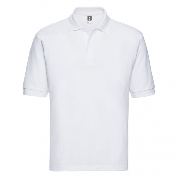 Mens Classic Polycotton Polo White 2XL