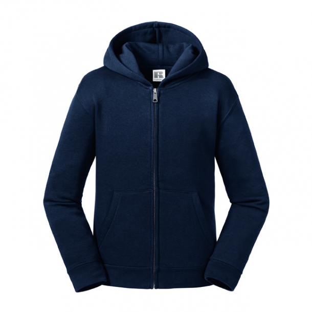 Kids Authentic Zip Hooded Sweat F.Navy 3-4 (104)