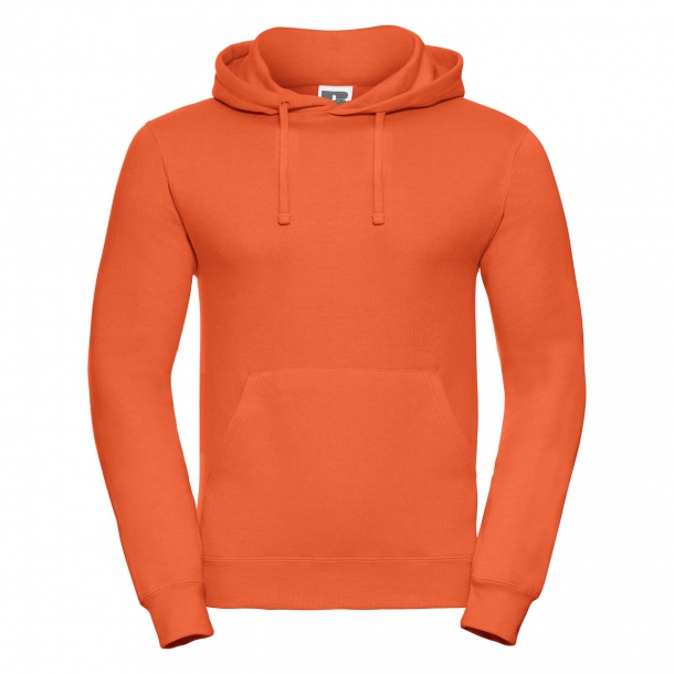 Adults Hooded Sweatshirt 50/50 Orange M