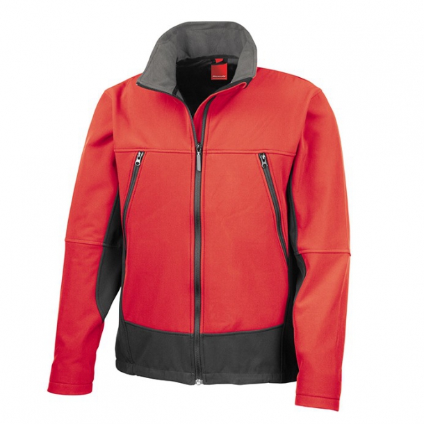 Activity Softshell Jacket Unisex Red/Black S