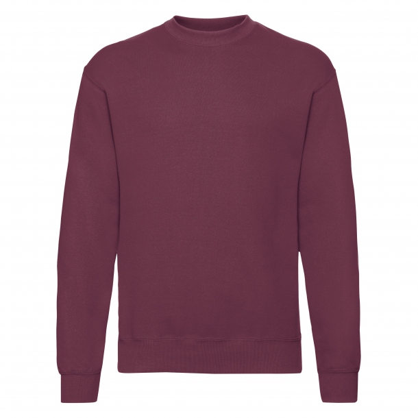 Set-In Sweat 80/20 Burgundy 3XL