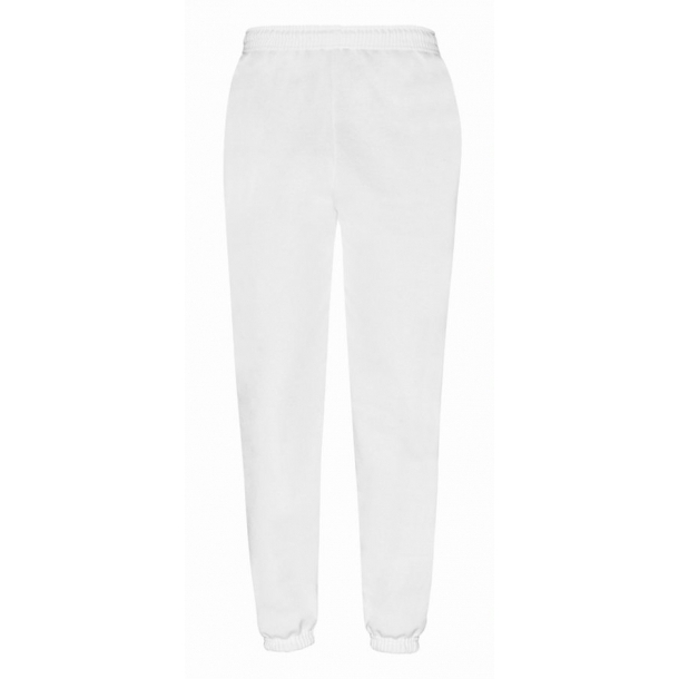 Elasticated Jog Pants 80/20 White S